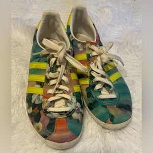 adidas Multicolor Floral Athletic Shoes